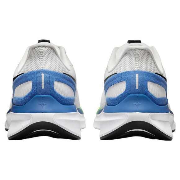 Nike Structure 25 - Size 9.5 Men Running Shoes White Star Blue DZ3488-100 NEW main image 4